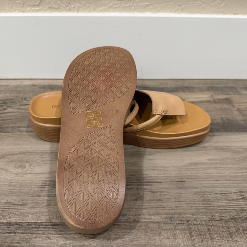 Donald Pliner Fifi Sandal in Camel - Vachetta - Picture 8 of 8